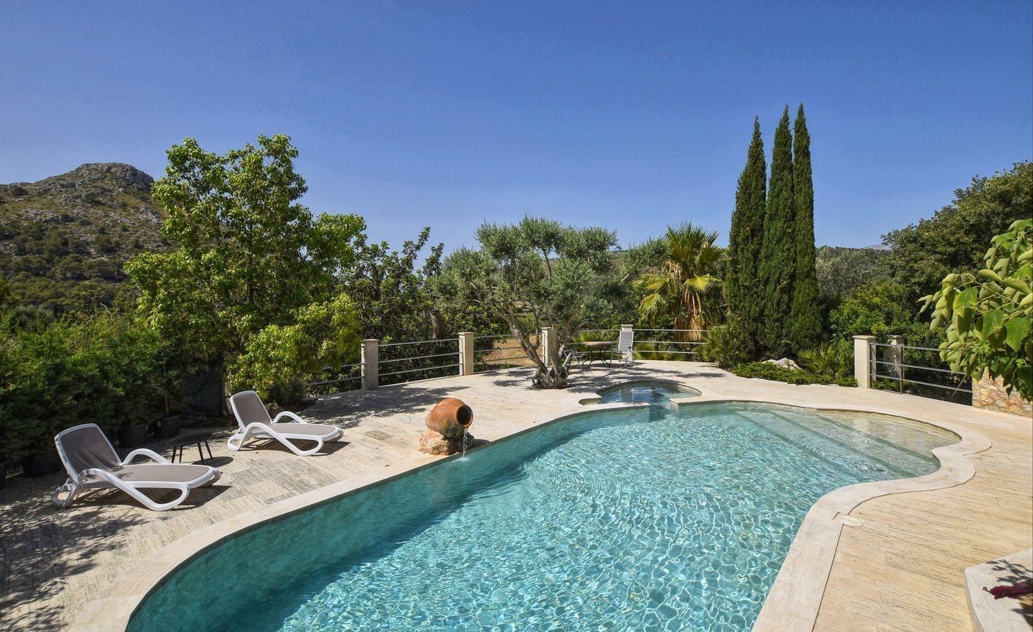 Vakantiehuis Romantisches Mit Jacuzzi Im Freien Alcúdia